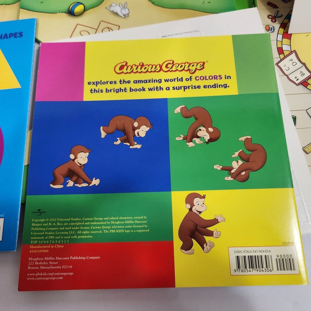 Curios George Schoolhouse Fun (Book And Play Set) Paperback-2012 - Picture 12 of 13